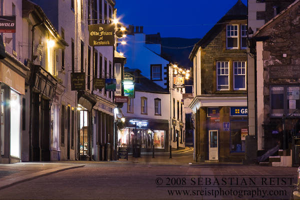 Keswick, England Nightscape