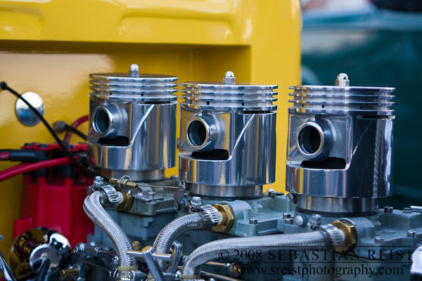 Piston Air Cleaner, Hot Rod