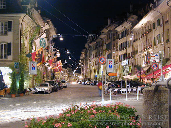 Nightscape Bern Switzerland